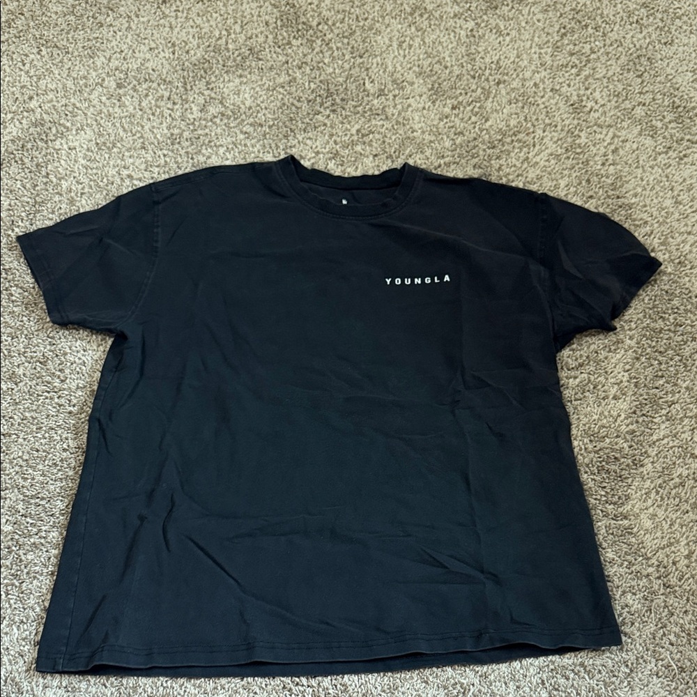 YoungLA Classic Black Tee